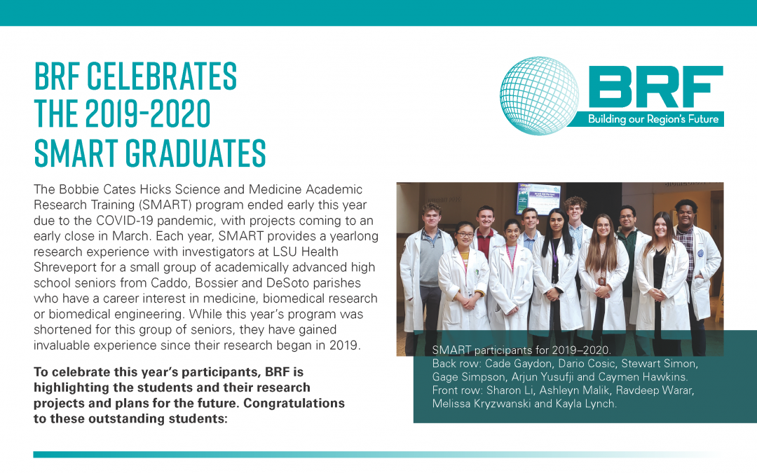 BRF celebrates the 2019-2020 SMART graduates